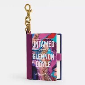 Coach Untamed By Glennon Doyle Book Bag Charm